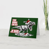 Athiest T Rex Xmas