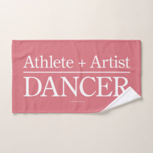Athlete + Artist = Dancer Bath Towel Set