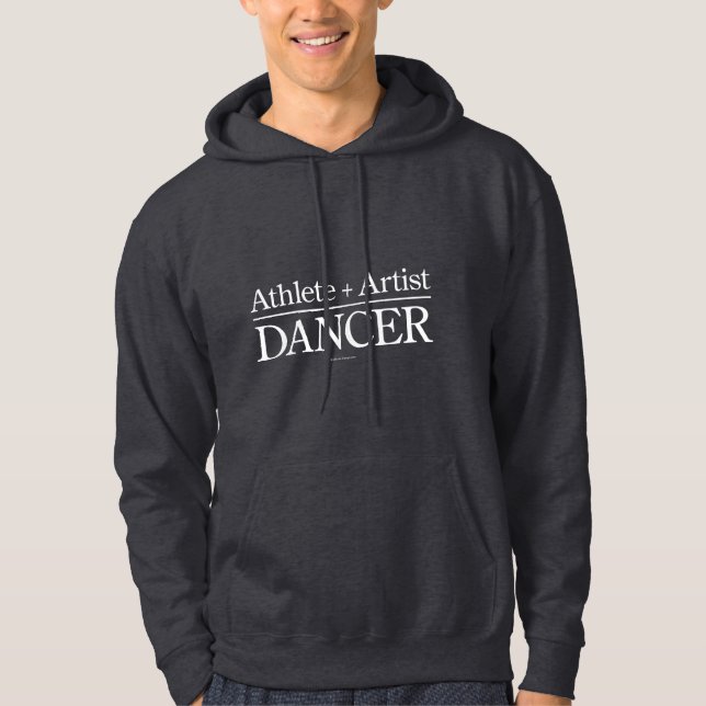 Athlete + Artist = Dancer Hoodie (Front)