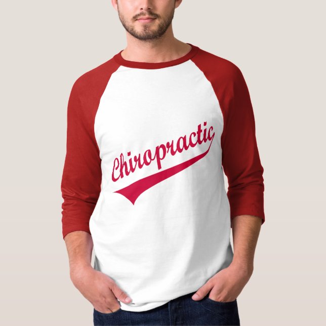 Athletic Chiropractic (Red) T-Shirt (Front)