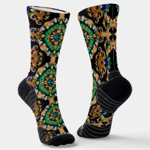 Athletic Crew Sock with Brazilian Colours