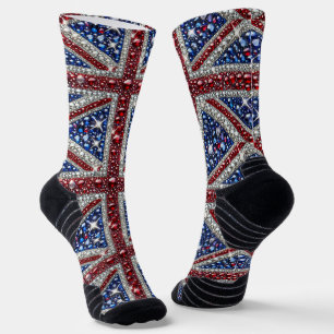 Athletic Crew Sock with British Colours