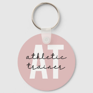 Athletic Trainer AT athletic training Key Ring