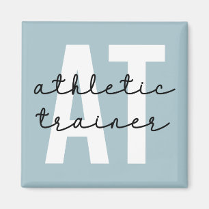 Athletic Trainer AT athletic training Magnet