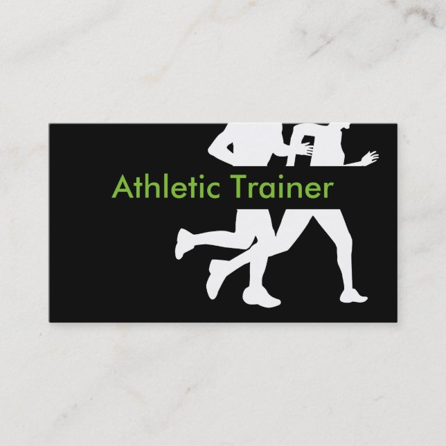 Athletic Trainer Business Card (Front)
