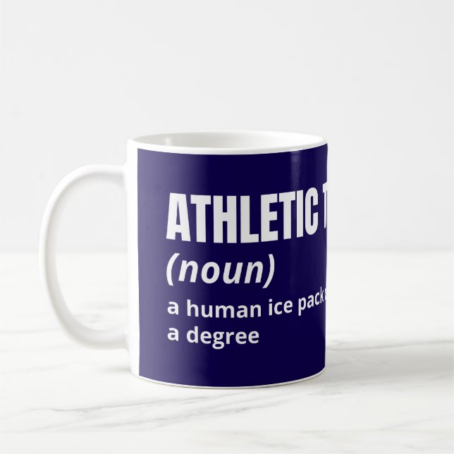 Athletic Trainer Gift Mug – Funny Definition (Left)
