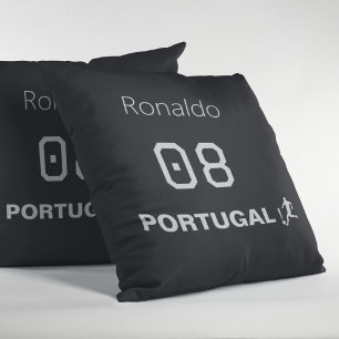 Athletic Varsity Name Number Soccer Personalised Cushion