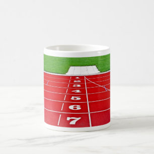 Athletics Running Track  Mug