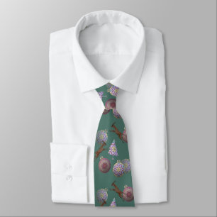 Atiracs Christmas Slip Circus Tie