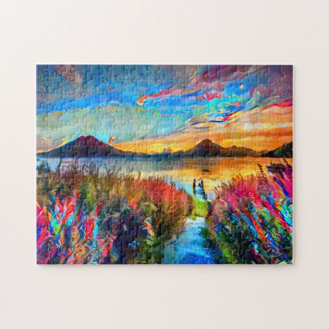 Atitlan Jigsaw Puzzle (Horizontal)