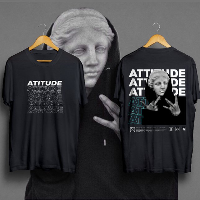 ATITUDE Michelangelo's David Graphic Style Classic T-Shirt (Creator Uploaded)