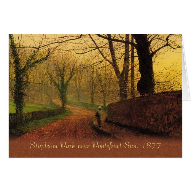 Atkinson Grimshaw Stapleton Park 1877 CC0064 (Front Horizontal)