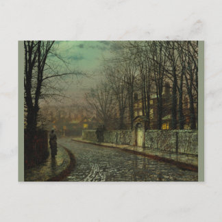 Atkinson Grimshaw Tryst CC0611 Postcard