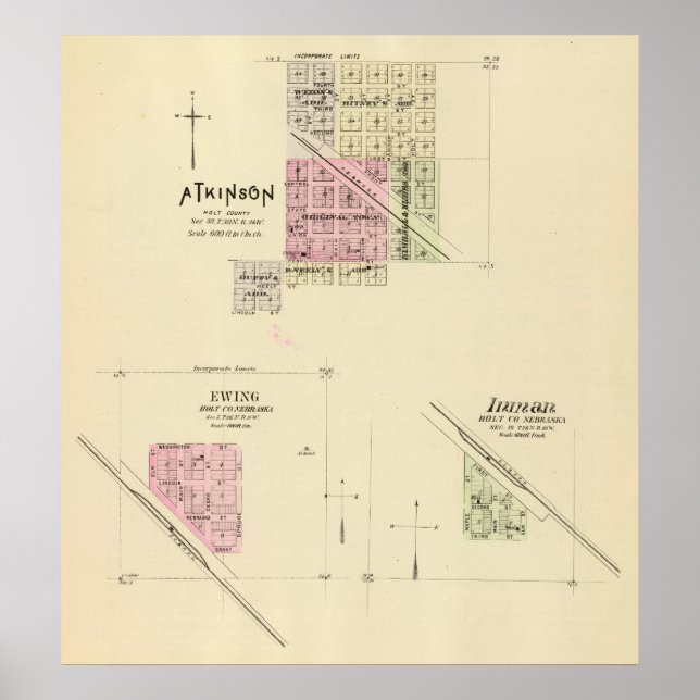 Atkinson, Nebraska Poster (Front)