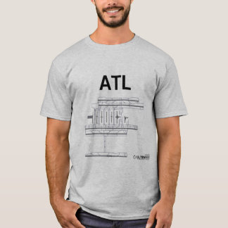 ATL Airport Layout T-Shirt