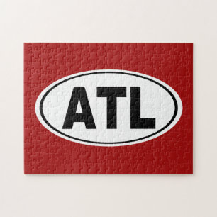 ATL Atlanta Georgia Jigsaw Puzzle