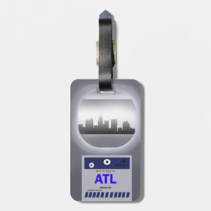 ATL CODE & SKYLINE LUGGAGE TAG