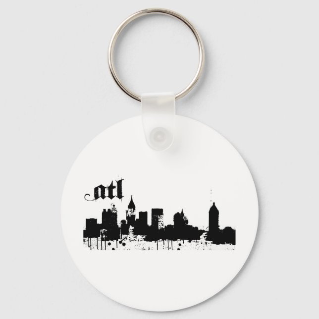 ATL put on for your city design Key Ring (Front)
