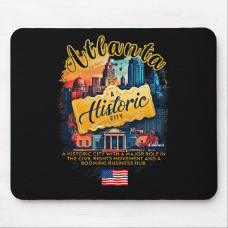 Atlanta– A Historic City With A Major Role In The  Mouse Pad