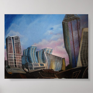 Atlanta - A - Skew Poster