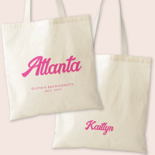 Atlanta Bachelorette Party Personalised Tote Bag