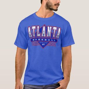 Atlanta Baseball Retro Vintage Braves Inspired 90s T-Shirt