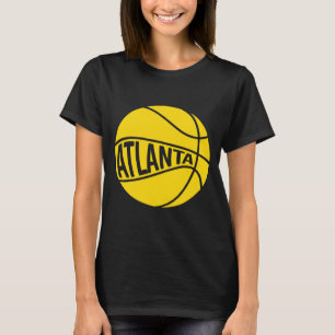 Atlanta Basketball Retro City Georgia State B Ball T-Shirt