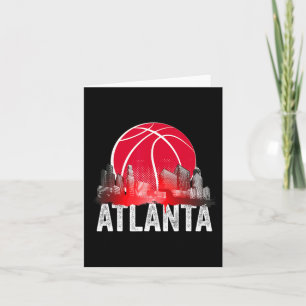 Atlanta Bysketbyll B-byll City Georgia Fan Pride Card