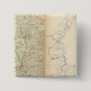 Atlanta Campaign, 2nd epoch 15 Cm Square Badge