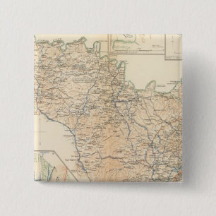 Atlanta Campaign 3rd epoch 15 Cm Square Badge