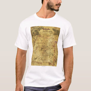 Atlanta Campaign - Civil War Panoramic Map 2 T-Shirt