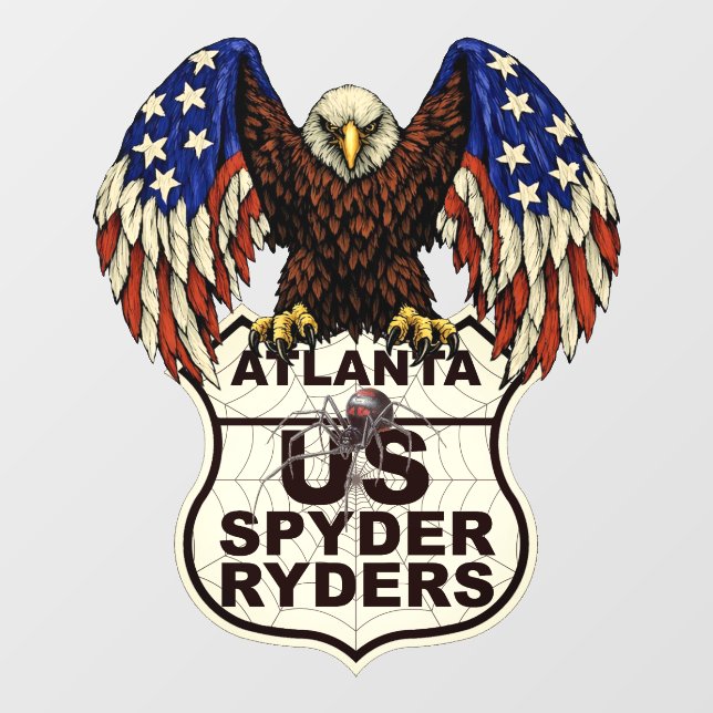 Atlanta Chapter - Decal Eagle Logo (Sheet)