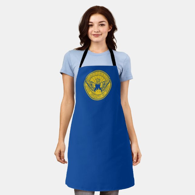 Atlanta City flag Apron (Worn)