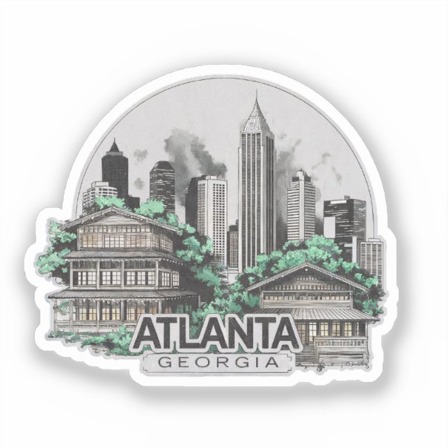 Atlanta City Georgia USA (Front)