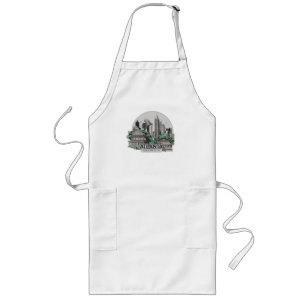 Atlanta City Georgia USA Long Apron