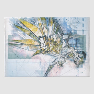 Atlanta Falcon Bird Artwork Decoupage Tissue Paper