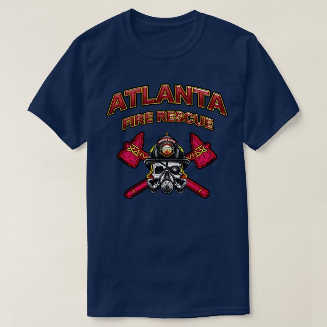 Atlanta Fire Rescue T-Shirt (Design Front)