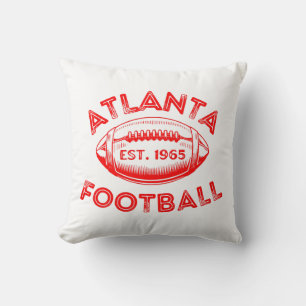 Atlanta Football Vintage Style Cushion