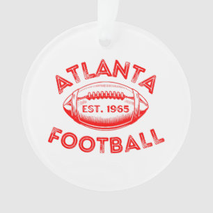 Atlanta Football Vintage Style Ornament
