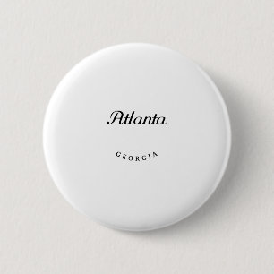 Atlanta GA 6 Cm Round Badge