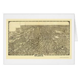Atlanta, GA Panoramic Map - 1919