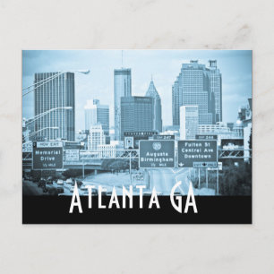 ATLANTA GA POSTCARD