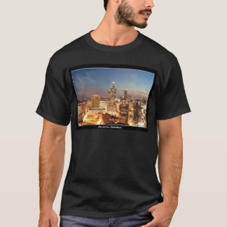 Atlanta, Georgia at Night - Beautiful Skyline T-Shirt