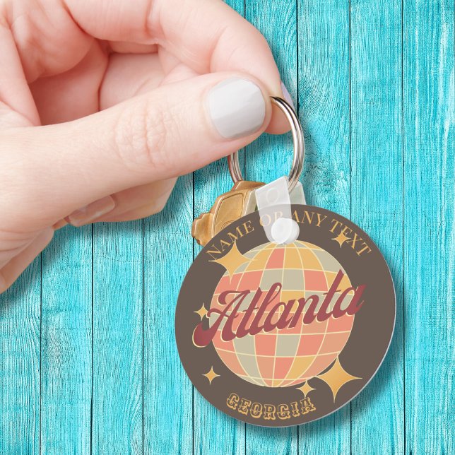 Atlanta Georgia City fashion gift souvenir  Key Ring (Creator Uploaded)