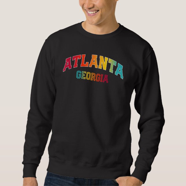 Atlanta Georgia Colour Sweatshirt (Front)