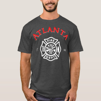 Atlanta Georgia Fire Rescue Department Firefighter T-Shirt