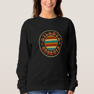 Atlanta Georgia Hometown Ga Home State Atlantan Re Sweatshirt