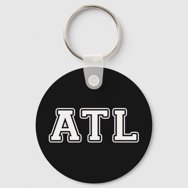 Atlanta Georgia Key Ring (Front)