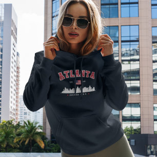 Atlanta Georgia Modern City Skyline Hoodie
