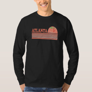 Atlanta Georgia Peach Southern Girls Retro Vintage T-Shirt